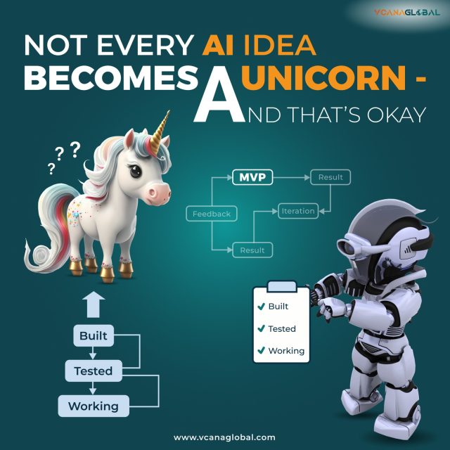 🚀 Not every AI idea becomes a unicorn. And that’s okay.
At Vcana Global, we’ve learned that real value comes from testing fast, learning faster, and building AI tools that solve real problems. Whether it’s a smart assistant 🤖, contract analyzer 📄, or internal automation ⚙️ — it’s not about perfection, but progress 🔁.
💡 We don’t just build tech.
✔️ We build working solutions that make a difference.
🌐 Let’s turn ideas into impact.
#AIdevelopment #StartupTools #ProductThinking #LLM #MVP #AITools #AutomationSolutions
#BuildTestLearn #SmartTech #VcanaGlobal #TechThatWorks